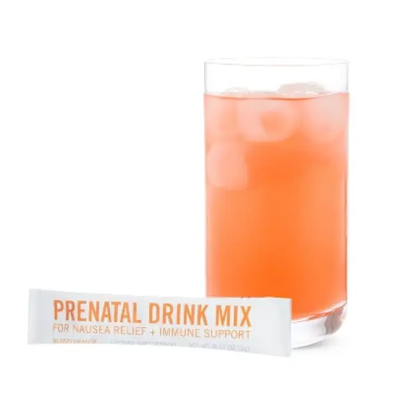 Milkmakers Prenatal Drink Mix Dietary Supplement - Blood Orange - 14ct image {7}