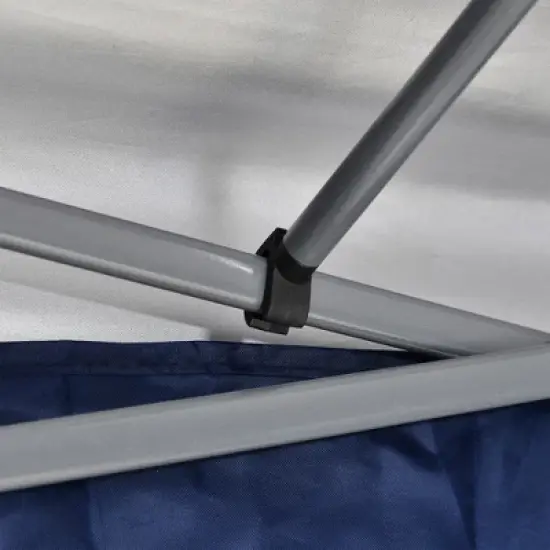 Outsunny 10' x 20' Heavy Duty Pop Up Canopy Party Tent with 4 Removable Sidewalls, Outdoor Cabana Gazebo with Carry Bag, Weather Protection image {4}