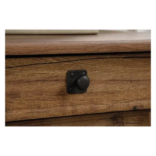 Palladia Computer Desk Vintage Oak Finish - Sauder image {2}