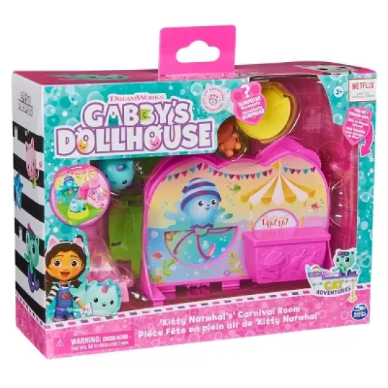 Gabby's Dollhouse Kitty Narwhal's Carnival Room Playset image {7}