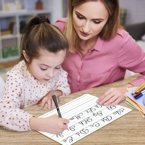 SCRIBBLEDO Ruled Dry Erase Board Lined 9"x12" image {5}