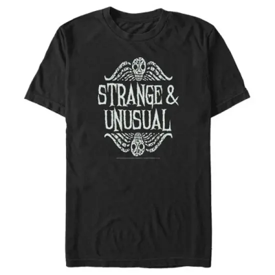 Men's Beetlejuice Strange and Unusual Quote T-Shirt image {4}