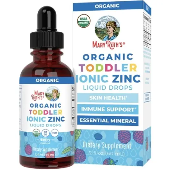 MaryRuth's Toddler Zinc Drops, Berry, Org, 2 oz image {9}