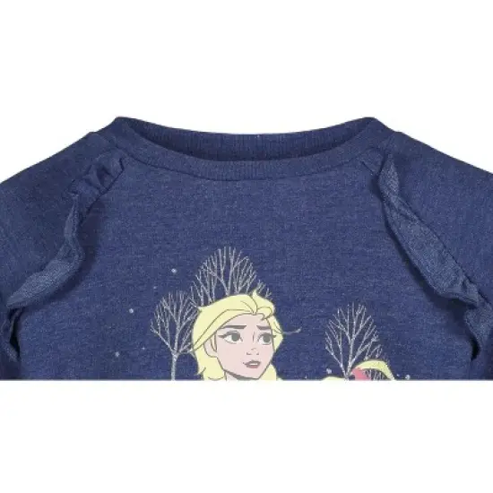 Disney Frozen Elsa Toddler Girls Dress Purple 5T image {3}