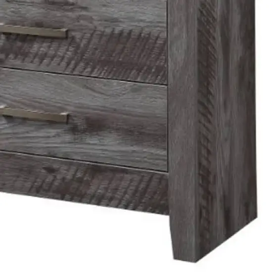31" Vidalia Bedroom Set Rustic Gray Oak - Acme Furniture image {4}