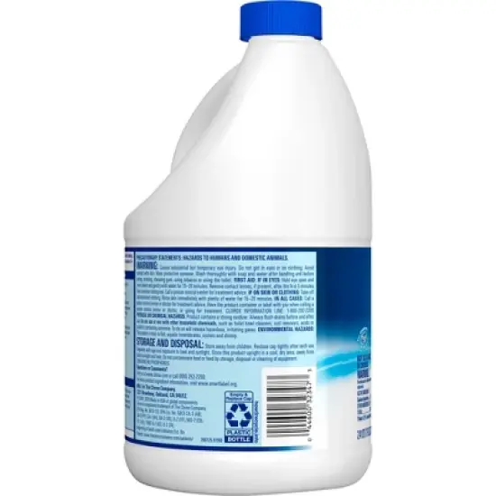 Clorox Splash-Less Liquid Bleach - Regular - 77oz image {7}