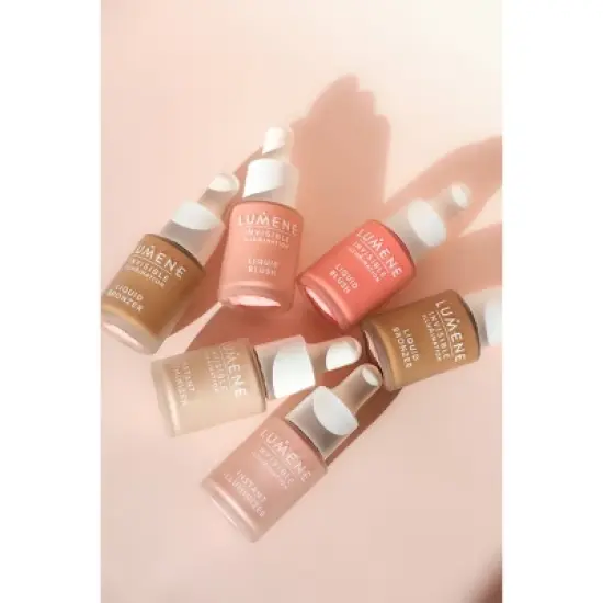 Lumene Invisible Illumination Liquid Blush Pink Blossom - 0.5 fl oz image {4}