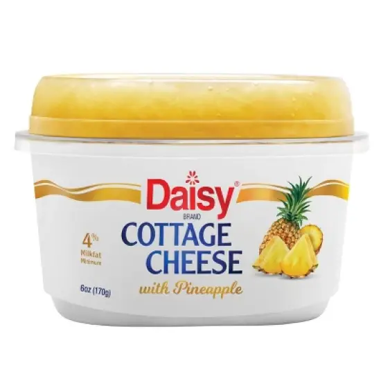 Daisy Cottage Cheese with Pineapple - 6oz image {6}