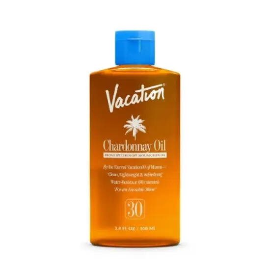 Vacation Chardonnay Oil Sunscreen - SPF 30 - 3.4 fl oz image {9}