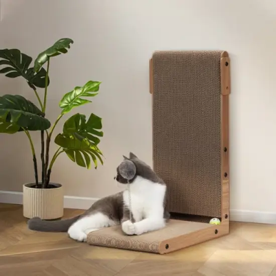 Sandinrayli L Shape Large Cat Scratcher image {10}