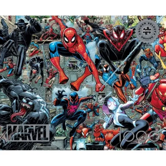 Silver Select Marvel Spider-verse 1000pc Puzzle image {3}