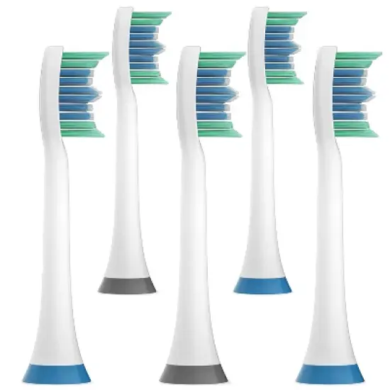 Clearly Clean Sonic Replacement Brush Heads - 5ct - up & up&trade; image {5}