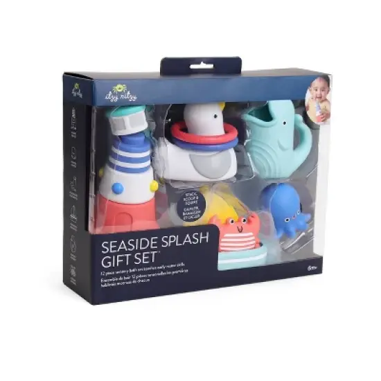 Itzy Ritzy Baby's First Splash and Learn Gift Set - 12pc image {7}