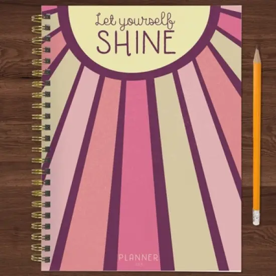 TF Publishing 2024 Weekly/Monthly Planner 8"x6.5" Let Yourself Shine image {5}