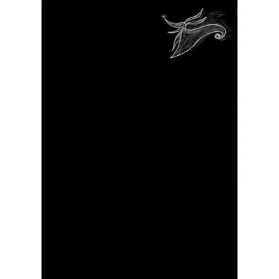 Junior's The Nightmare Before Christmas Halloween Zero Pocket Scribble T-Shirt image {1}