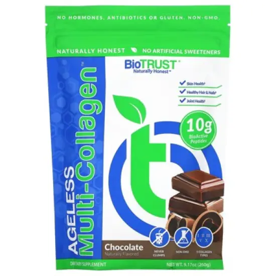 BioTRUST Ageless Multi-Collagen&reg;, Chocolate, 9.17 oz (260 g) image {2}
