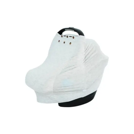 Snuggle Shield LUXE Protection Rayon from Bamboo Multi Use Antimicrobial Air Filtering Infant Car Seat/Nursing Cover - Gray image {1}