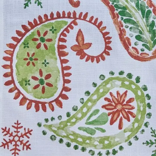 Split P A Very Paisley Holiday Table Runner 14" X 54" image {2}