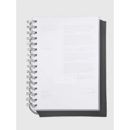 2025 Weekly Task Spiral Notebook | Monday Start | Cloth & Paper image {9}