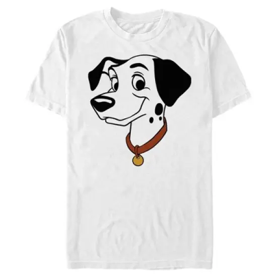 Men's One Hundred and One Dalmatians Pongo Big Face T-Shirt image {4}