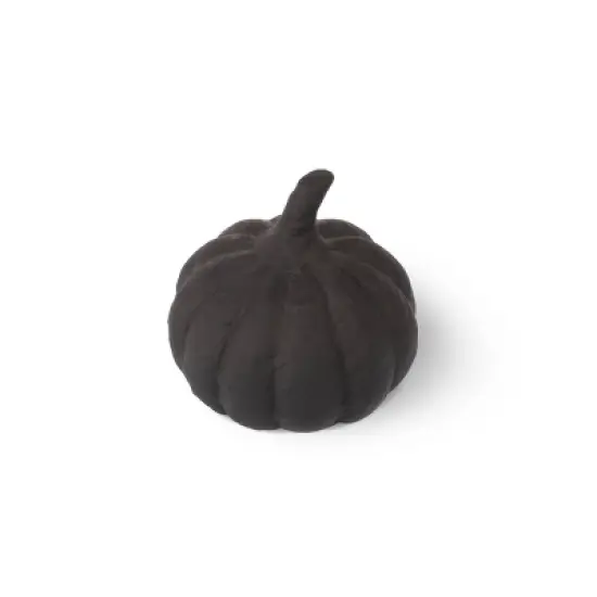Small Terracotta Pumpkins Black - Bullseye's Playground&trade; image {1}