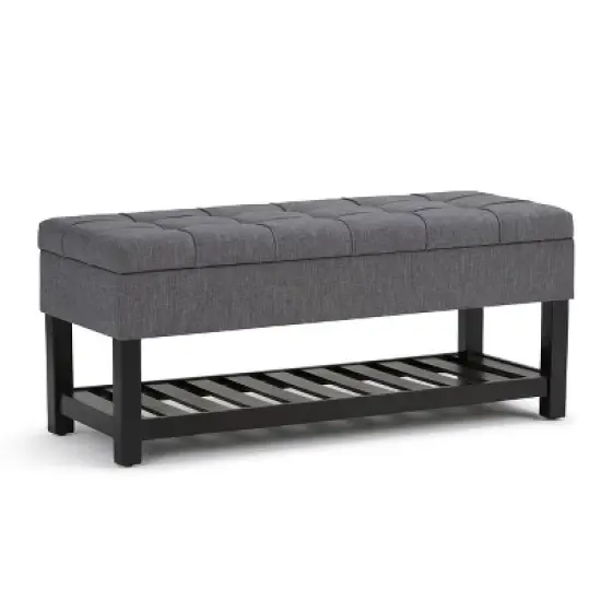 44" Wyatt Storage Ottoman Bench - WyndenHall image {12}