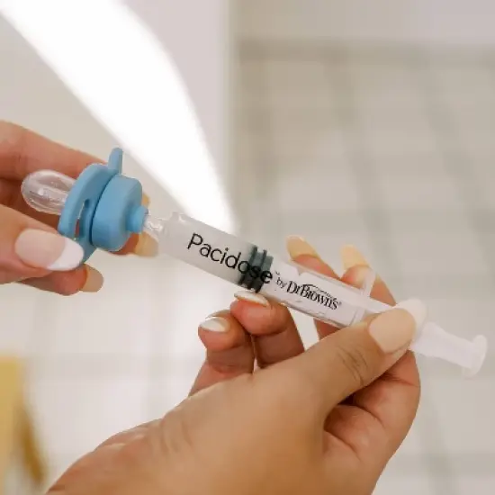 Dr. Brown's Pacidose Liquid Medicine Dispenser for Babies with 2 Pacifier Bulbs - 0-6M & 6-18M image {8}