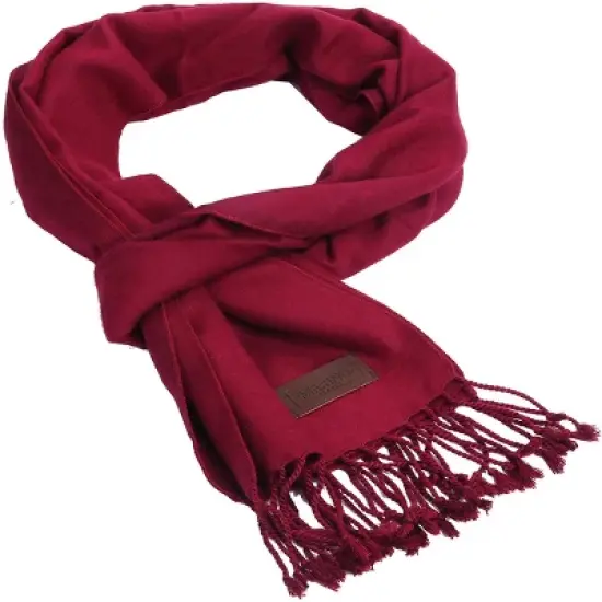 Mio Marino | Women's Solid Fringed 100% Cotton Scarf image {16}
