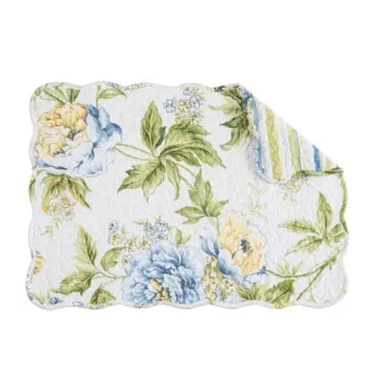 C&F Home Cotton Machine Washable Reversible Placemats image {1}