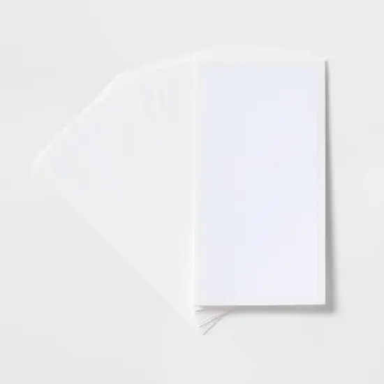 35ct 2"x4" Rectangular Labels White - up&up&trade; image {3}