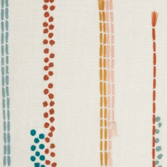 Life Styles Woven Patches Throw Pillow - Mina Victory image {2}