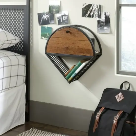 Boulevard Cafe Hanging Nightstand Black - Sauder image {1}