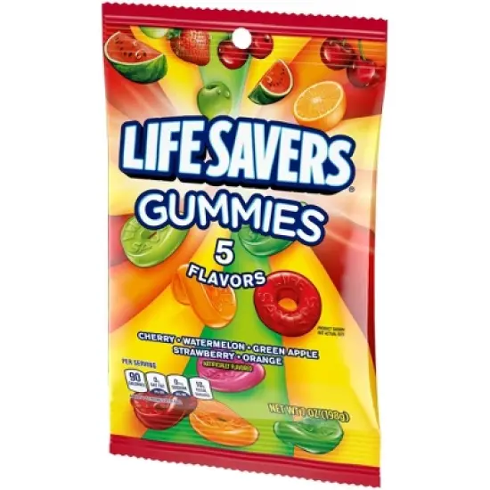 Life Savers Gummies 5 Flavors Gummy Candy - 7oz image {9}