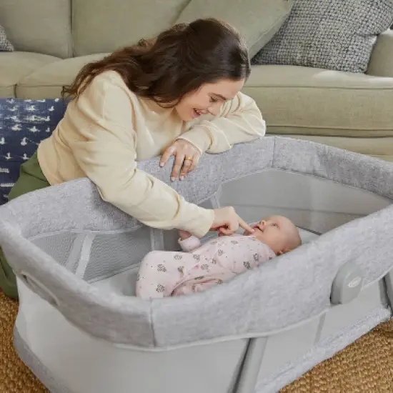 Graco Dream More 3-in-1 Travel Bassinet - Gray image {2}