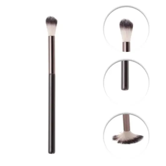 Unique Bargains Durable Highlighter Brush Brown 1 Pc image {2}