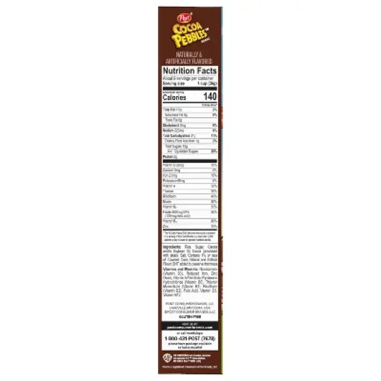 Post Cocoa PEBBLES Breakfast Cereal - 11oz image {4}