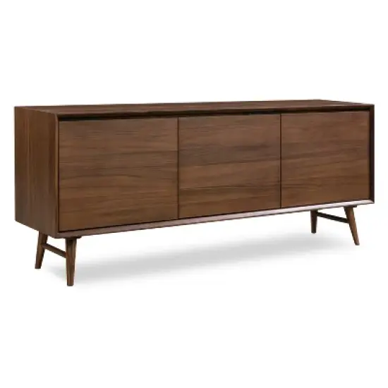71" Figaroa Sideboard Walnut - Poly and Bark image {1}