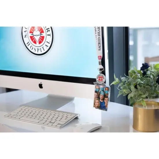 Surreal Entertainment Scrubs Official Sacred Heart Hospital Lanyard | Includes ID Holder & Charm image {4}