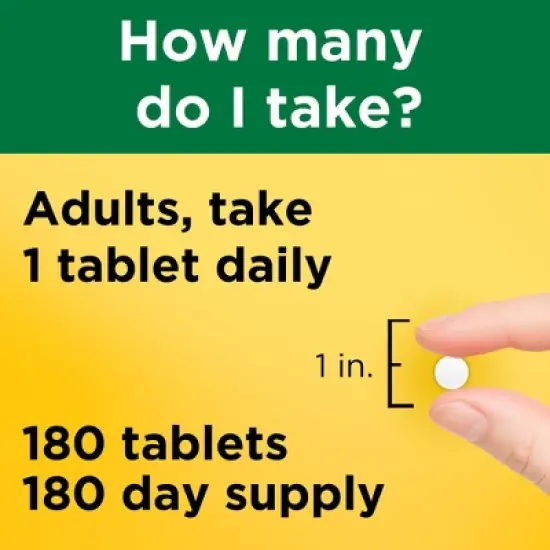 Nature Made Iron 65 mg (from Ferrous Sulfate) Tablets - 180ct image {3}