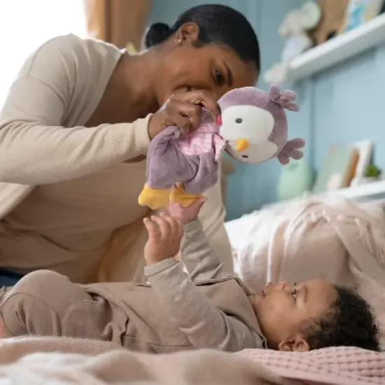 Ingenuity Bean Bag Lovey Crib Toy - Pink image {13}