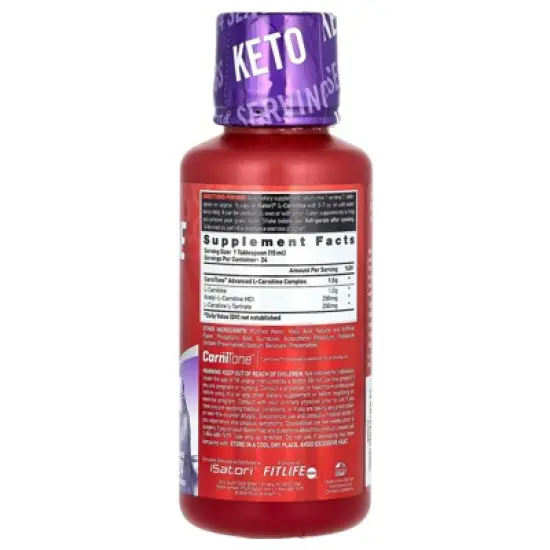 Isatori L-Carnitine, Mixed Berry, 12 fl oz (360 ml) image {1}