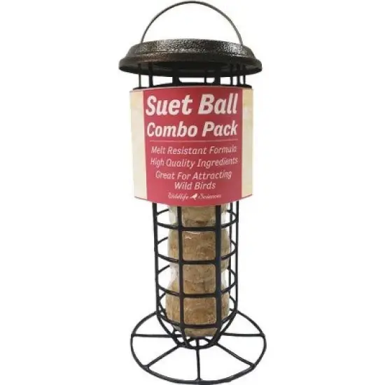 Wildlife Sciences Suet Ball Combo Feeder image {1}