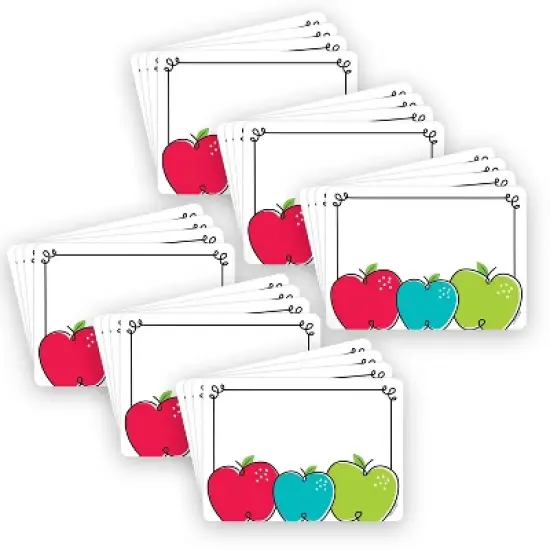 Creative Teaching Press Doodle Apples Labels, 3-1/2" x 2-1/2", 36 Per Pack, 6 Packs image {4}