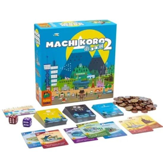 Machi Koro 2 Game: Creative Thinking & Problem Solving card and dice classic for 2-5 players image {2}