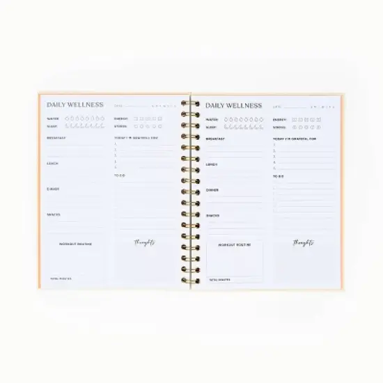 Be Rooted 7"x9"  Wellness Planner Let Your Mind Run Free image {3}