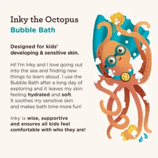 Aveeno Kids' Bubble Bath Wash with Oat Extract for Sensitive Skin - 19.2 fl oz image {5}