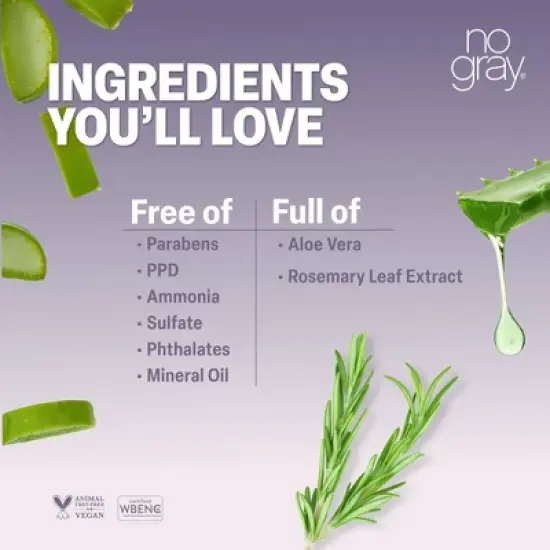 No Gray Quick Fix - Root Touch Up with Brush on Applicator &ndash; 0.5 fl oz image {7}