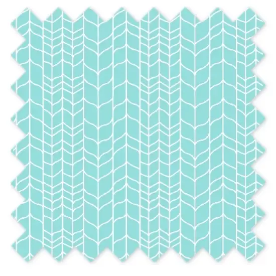 Bacati - Safari Animals Aqua/Orange/Gray Boys Cotton Long Crib Rail Guard Cover image {4}