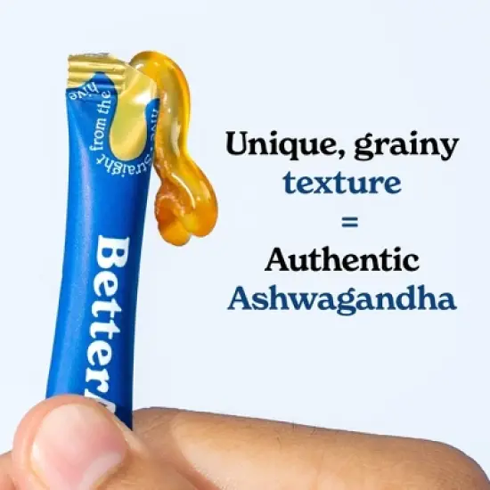 Better Alt Ashwagandha Honey Sticks - Calming Honey Pack for Sleep & Focus - 21ct image {2}