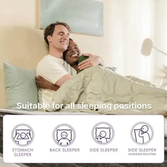 Yinvani 12"H Cooling Gel Hybrid Mattress, Water Resistant image {2}